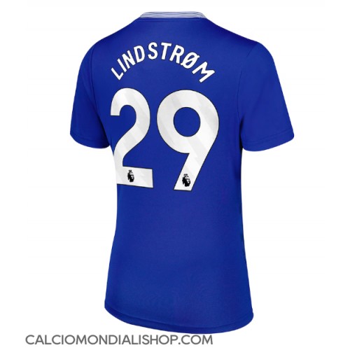 Maglie da calcio Everton Jesper Lindstrom #29 Prima Maglia Femminile 2024-25 Manica Corta